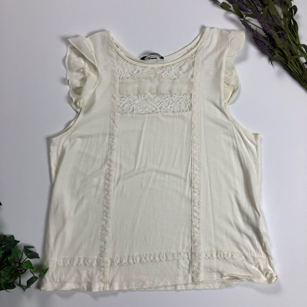 Cute H&M white Tank Top.  Size M